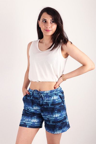 Rich Pantaloni scurti cu model pentru damă