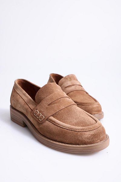 5in1Canpolat Mocasnic Bal Classic din piele intoarsa 22276