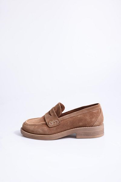5in1Canpolat Mocasnic Bal Classic din piele intoarsa 22276