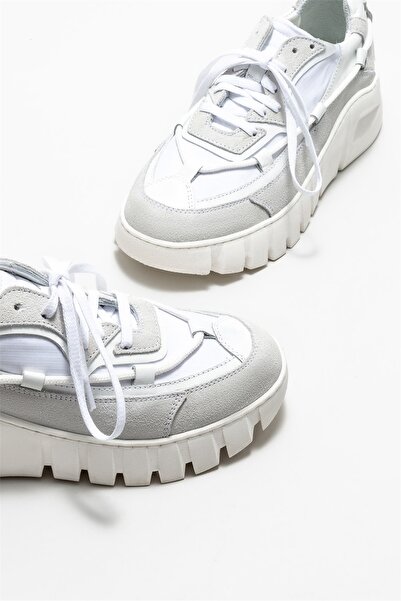 Elle Shoes Λευκά Γυναικεία Sneakers