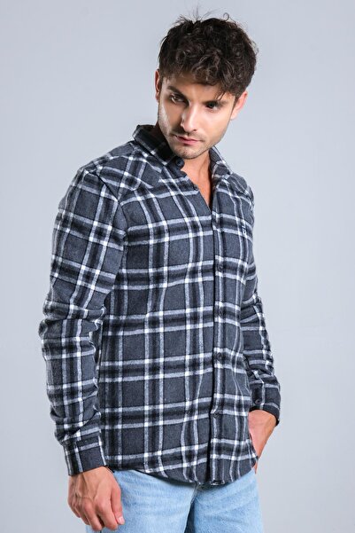 Stilkombin Checkered Winter Lumberjack Shirt MAR 4161