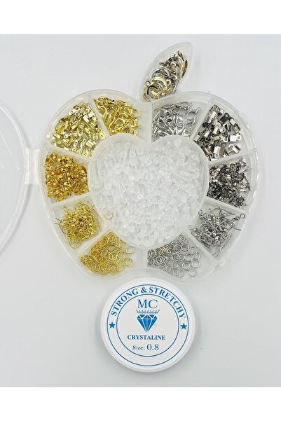 HASAN ERDOĞAN 600 de bucăți 14 bucăți set de cercei Materiale pentru bijuterii