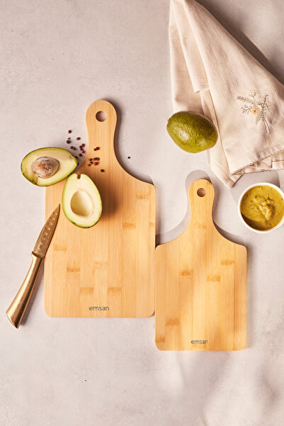 Emsan Bamboo Arvin 2-Piece Cutting Board