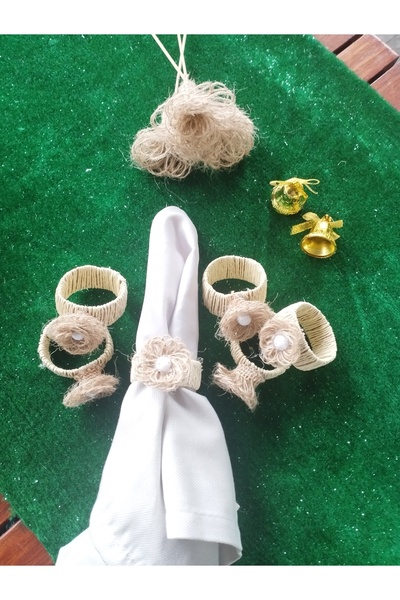 Nympha 6-квітковий серветковий кільце,