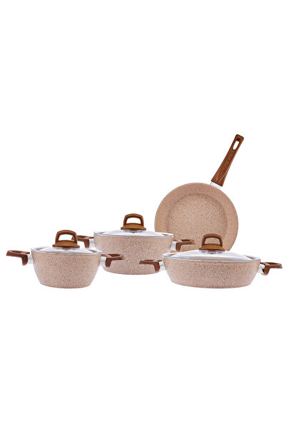 Emsan Royal Natural 7 Parça Tencere Seti