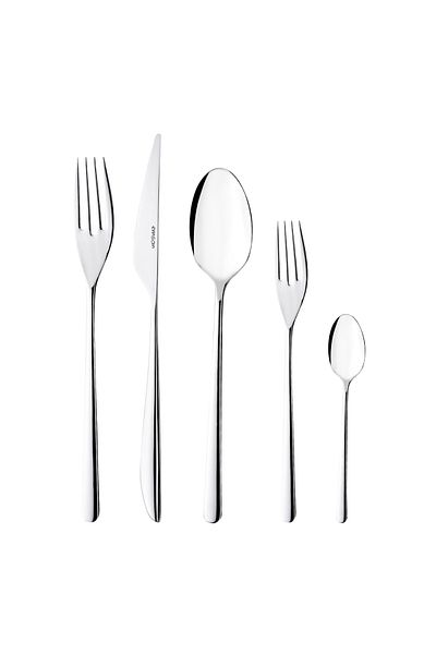 Emsan Bello 30-Piece Fork Spoon Knife Set for 6 Persons