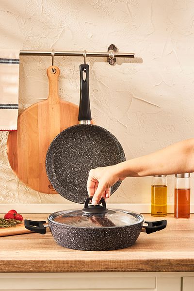 Emsan Luna 3 Pcs Cookware Pan Set