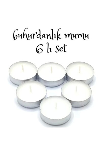 Yenigeldi 6'lı 4 Saat Yanan, Avrupa'dan Ithal, Bispol Tealight Mum