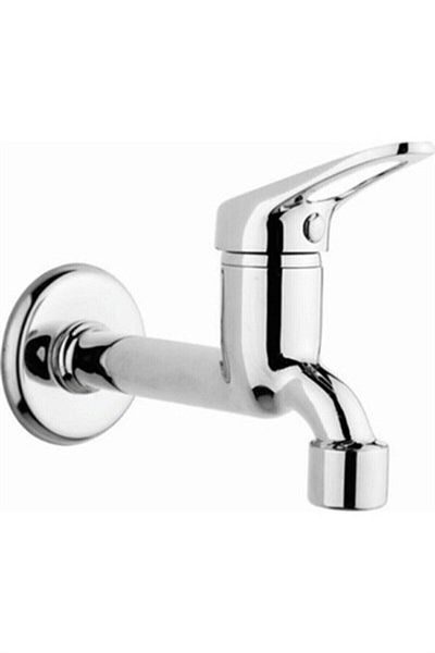 MOONSHOP Mix Single Brass Aerator Open Close Through Wall Single Water Inlet Faucet
