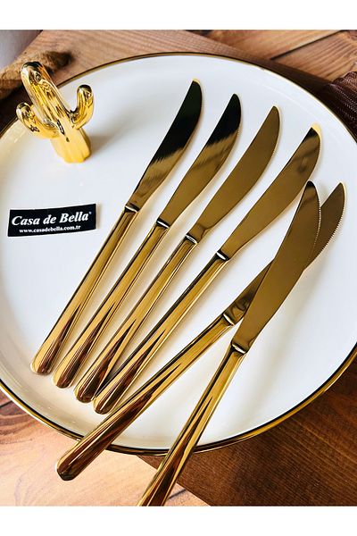 CASA DE BELLA Gold 6-Person Sweet Knife