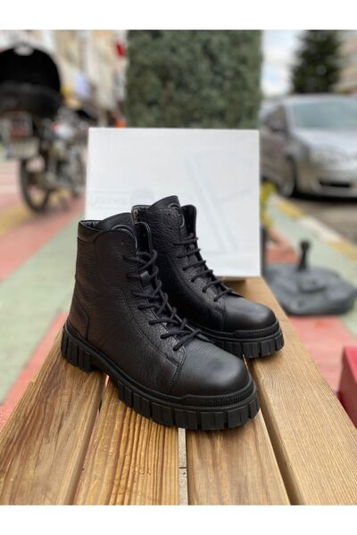 JAMES FRANCO ® |James Franco Analin %100 Hakiki Deri Günlük Termo Taban Erkek Bot