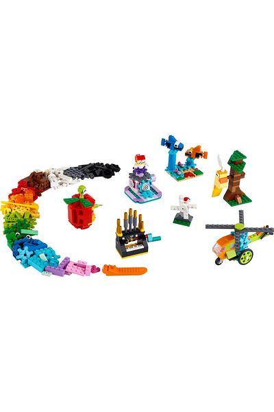 LEGO ® الطوب والوظائف الكلاسيكية 11019 - مجموعة البناء للأعمار من 5 سنوات فما فوق (500 قطعة)