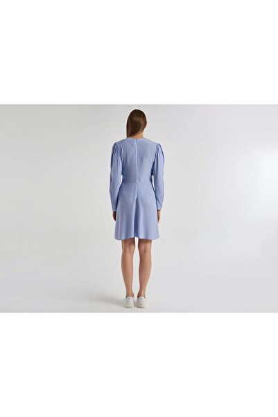 United Colors of Benetton Γυναικείο φόρεμα λεβάντας