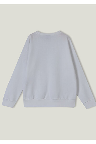 United Colors of Benetton Λευκό φούτερ για κορίτσι