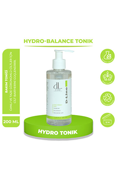 dl d line laboratories D Line Gözenek Sıkılaştırıcı Yüz Toniği, Hyalüronik As...