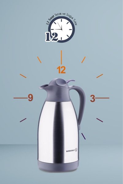 KORKMAZ Satina Max Thermos 2 Liters