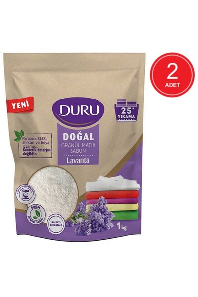 Duru Granül Matik Sabun Lavanta 1 Kg X 2 Adet