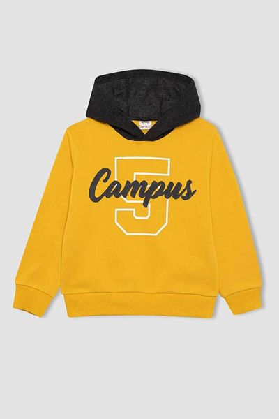 DeFacto Defacto B2919A8/Yl42 Boy's Sweat Set - Yellow