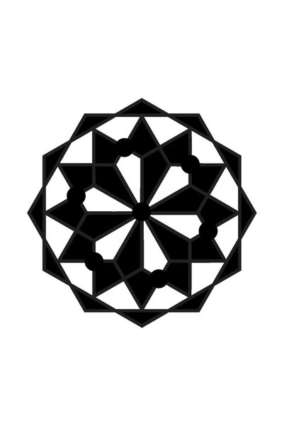 Generic Brand Byr002 Flower Pattern (Type 5) 15X15 cm [Efsngrck]