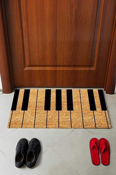 Mega Reyon Digital Printed Modern Decorative Jute Door Mat