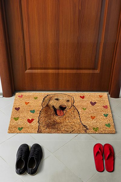 Mega Reyon Digital Printed Modern Decorative Jute Door Mat