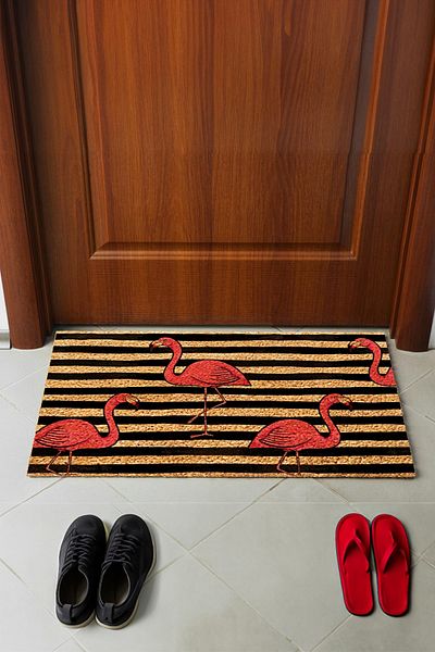 Mega Reyon Digital Printed Modern Decorative Jute Door Mat