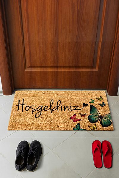 Mega Reyon Digital Printed Modern Decorative Jute Door Mat