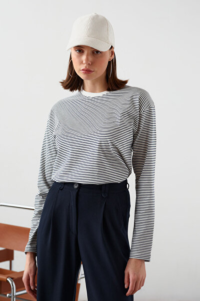 urban focus Striped Long Sleeve T-Shirt