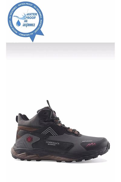 lumberjack Burk Men's Shoes - K Gray Red