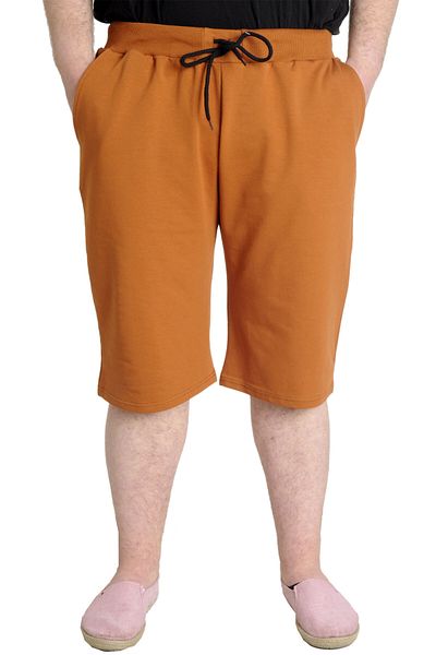 ModeXL Mode XL Plus Size Ανδρικό Κάπρι Straight Basic 20500 Κανέλα
