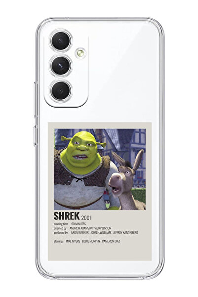 Magic Ring حافظة هاتف شفافة بنمط ملصق Shrek Minimalsit متوافقة مع هاتف Samsun...