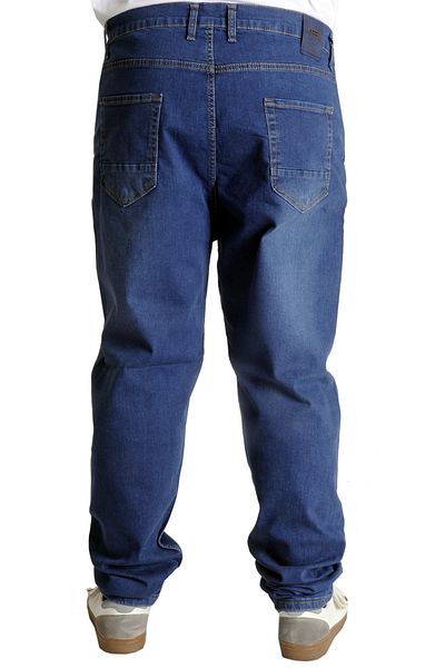 ModeXL Mode Xl Ανδρικό τζιν παντελόνι Classic 5 τσέπες Deep Royal Blue 22932 Deep Blue