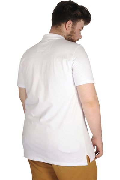 ModeXL Πόλο μπλουζάκι Lycra με φερμουάρ - 21029