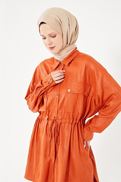 Levidor Kiremit Spor Takım Beli Tünel Kapüşonlu