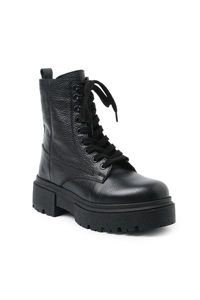 John May Women's Boots Rd-5686 John May Floater Black