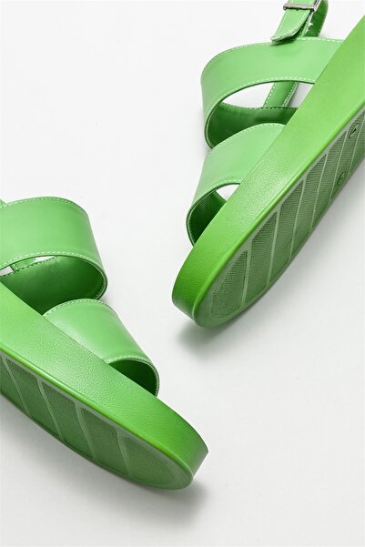 Elle Shoes Green Women's Sports Sandals