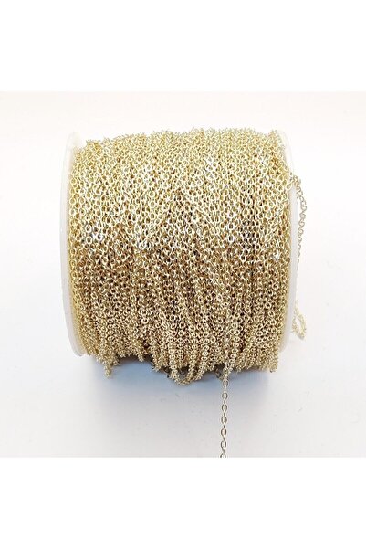 HASAN ERDOĞAN Κολιέ Βραχιόλι Αλυσίδα χωρίς μαύρισμα επιχρυσωμένο 10 μέτρα