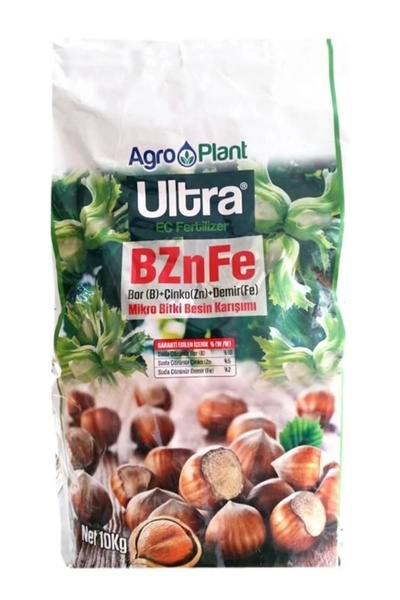 agroplant Ultra Bznfe Gübre 10kg Bor Çinko Demir Fındık Kivi