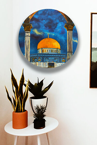 Nod Model de poster de pictură religioasă Mescid-i Aqsa, sufragerie, hol, decorare perete de birou