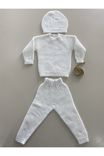 Nisrakids Bebek 3’lü Takım - Alt, Üst Ve Bere