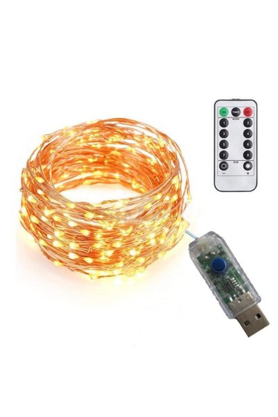 exeo Peri Tel Led Işık Kumandalı Animasyonlu Usb Led 10 Metre
