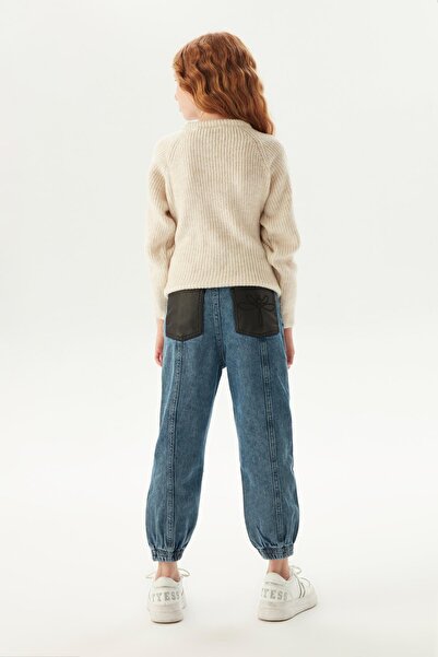 Tyess BG Store Kız Çocuk Denim Pantolon 23FW0TJ4221