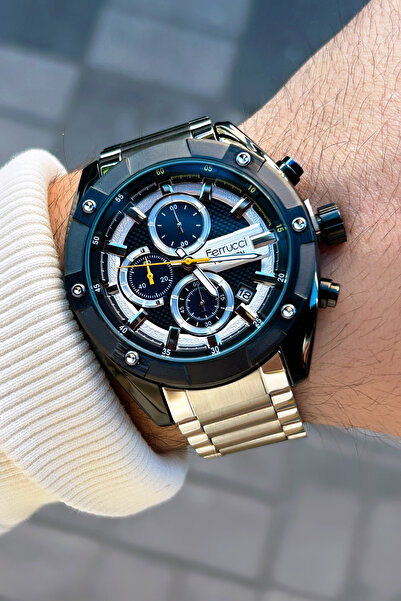 Ferrucci Function 3 Atm Su Geçirmezlik Çelik Kordon Erkek Kol Saati