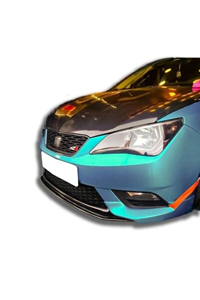 NamTuning Seat İbiza Uyumlu  Ön Ek Karlık Mk4 Dinamik Mat Siyah Plastik 2012-2017 Makyajlı Kasa