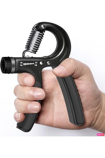 AVESSA 10-40 kg Non-Slip Surface Hand, Wrist, Finger and Front Back Arm Adale Strengthener Deluxe Hand Spring