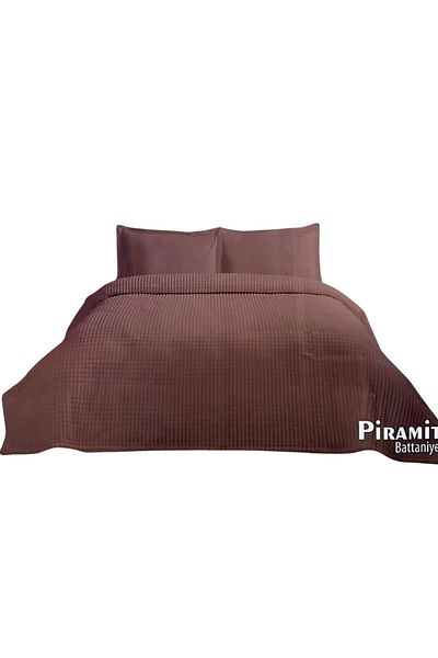 Özdilek Двойно одеяло Piramit Line Coffee