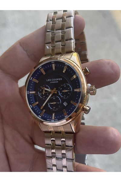 Lee Cooper All Functions Active Steel Men's Wristwatch Lcr.lmg.07533.490-nm