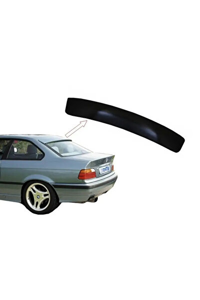 EDEBALI BMW E36 COUPE 1992-1998 UYUMLU CAM ÜSTÜ SPOİLER-FİBER-ASTARLI-BOYASIZ