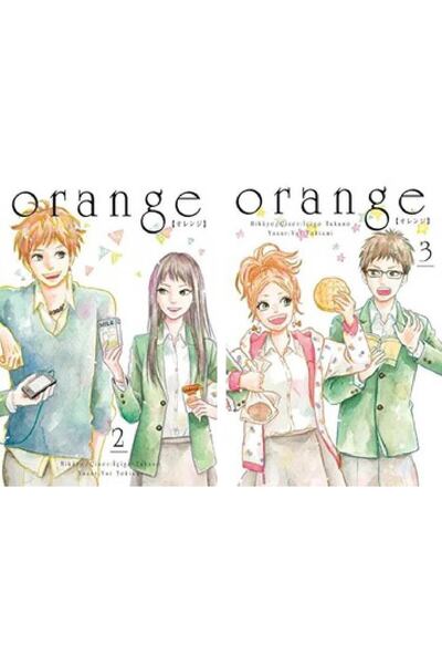 Komikşeyler Yayıncılık Orange Novel Cilt - (2-3) 2'li Manga Seti