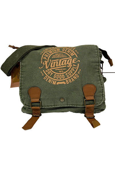 Old Cotton Vintage Quality Unisex Messenger Bag San Diego 8045